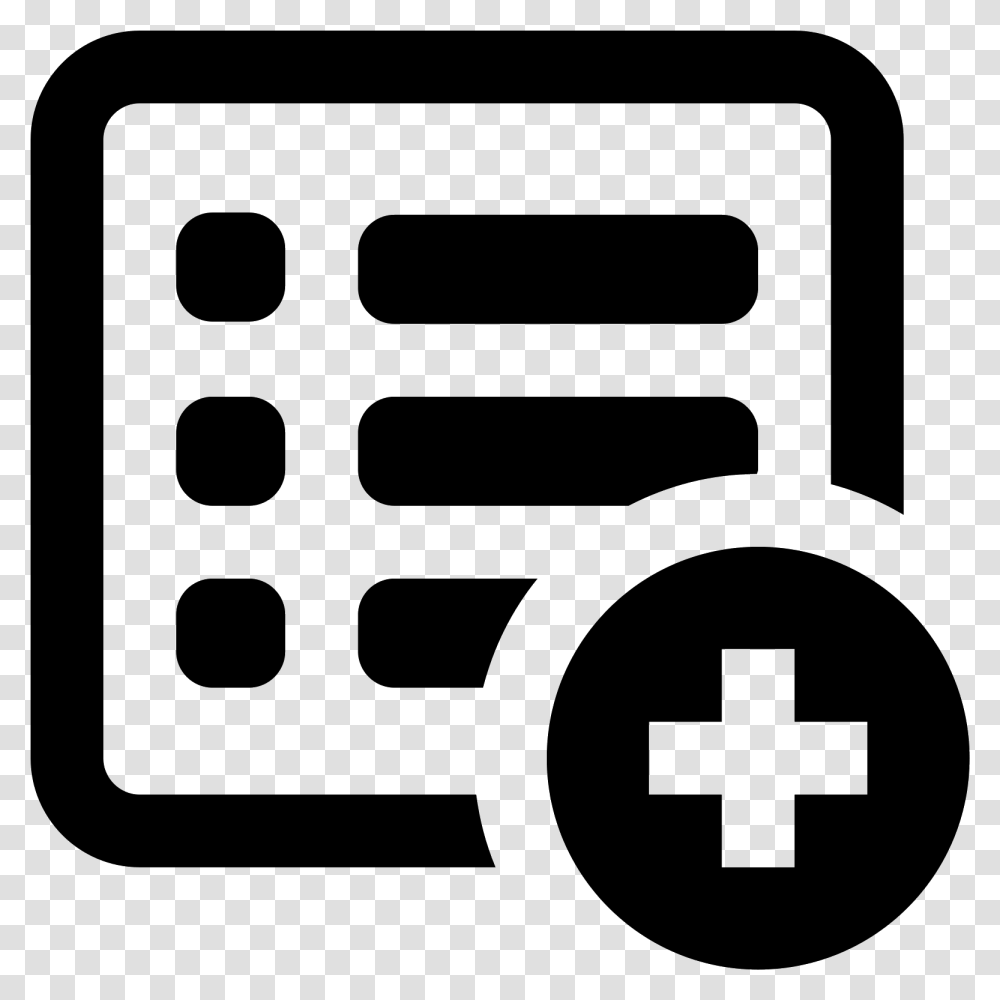 List Icon Clip Black And White Add To List Icon, Gray, World Of Warcraft Transparent Png