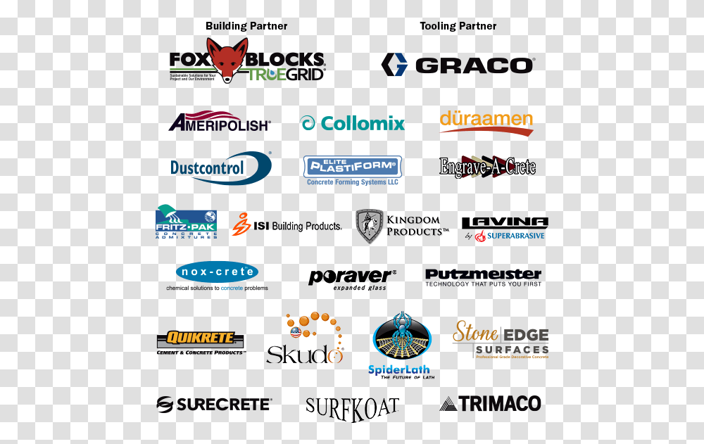 List Of 2020 Decorative Concrete Live Sponsors Emblem, Pac Man, Kart, Vehicle Transparent Png