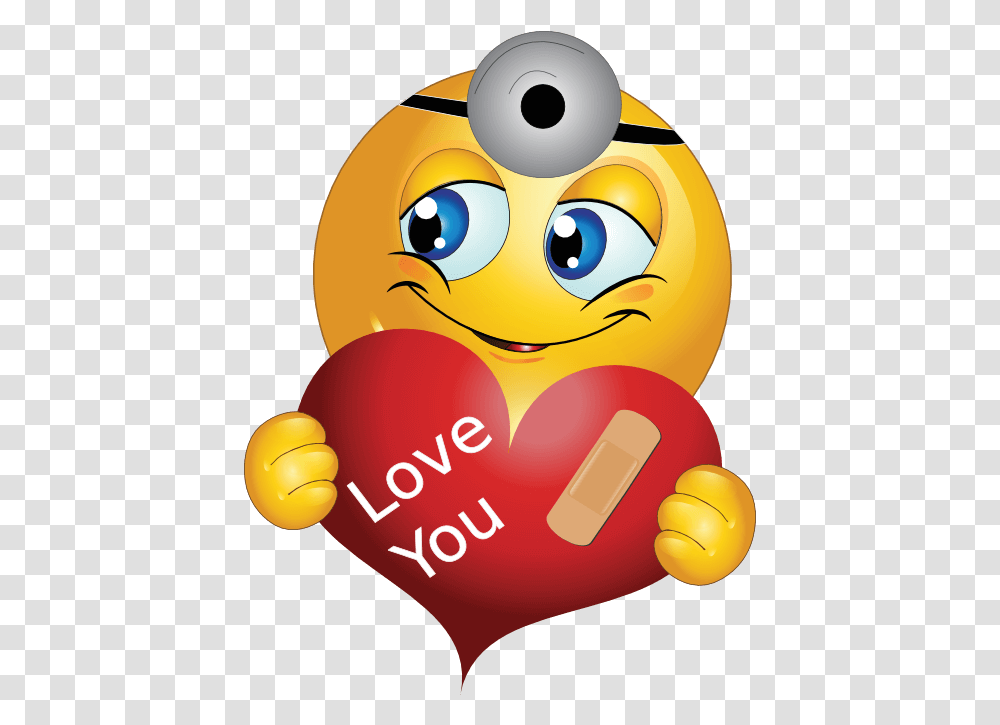 List Of Emoji Emoticons Emoticon 512x664 Clipart Doctor Love Emoji, Toy, Food Transparent Png