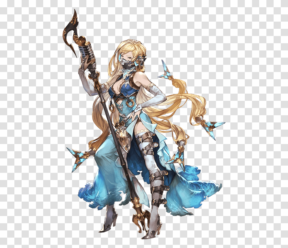 List Of Granblue Fantasy Characters Granblue Fantasy Granblue Fantasy Ejaeli, Person, Figurine, Art, Costume Transparent Png