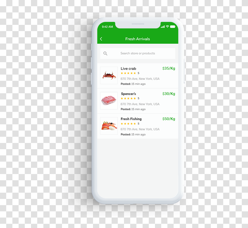 List Of Grocery Products Mobile Phone, Electronics, Cell Phone, Menu Transparent Png