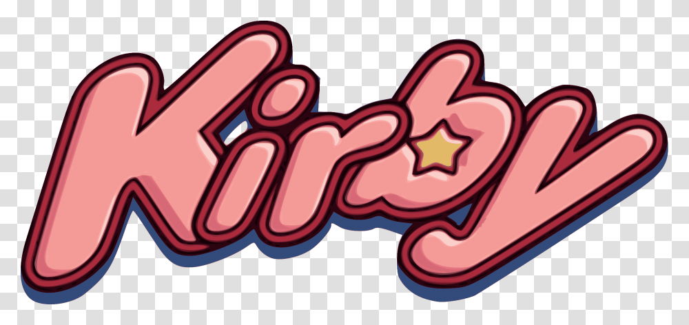 List Of Kirby Media Kirby Logo, Label, Text, Dynamite, Bomb Transparent Png