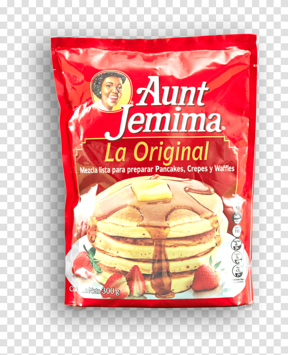 Lista Aunt Jemima Pancake Mix, Bread, Food, Burger Transparent Png
