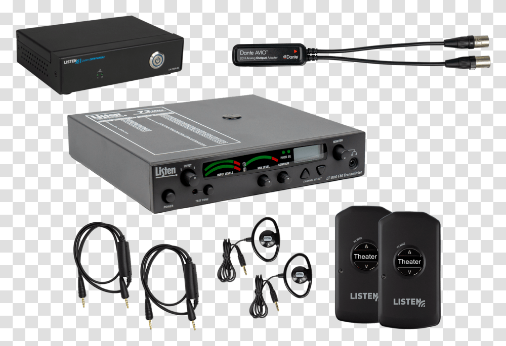 Listen Technologies Corporation, Electronics, Adapter, Camera, Amplifier Transparent Png