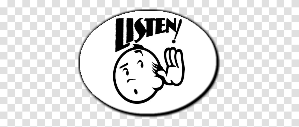 Listening Can Lead You To Win, Label, Stencil, Logo Transparent Png