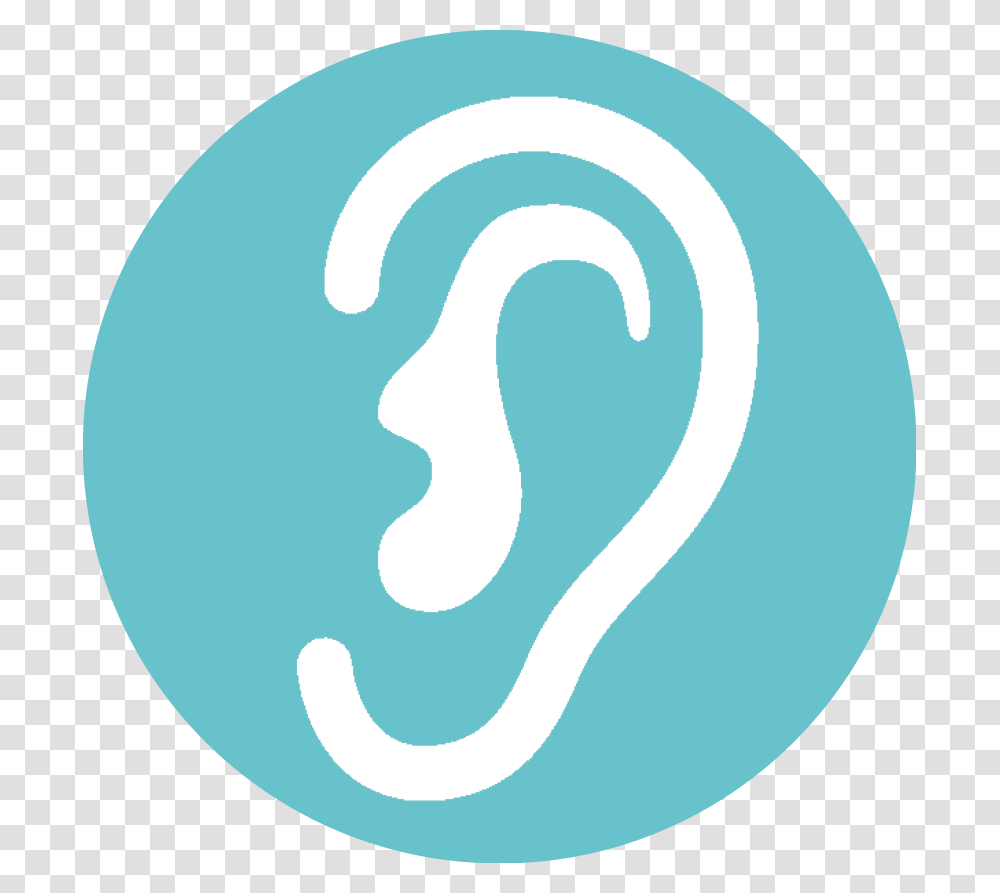 Listening Circle Listen Icon, Label, Logo Transparent Png