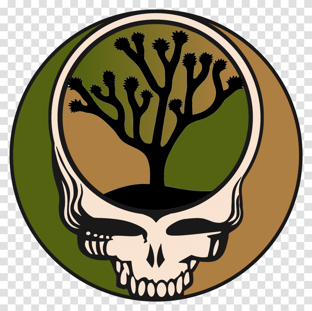 Listening To The Dead In Joshua Tree So Grateful Dead Joshua Tree, Label, Text, Plant, Painting Transparent Png