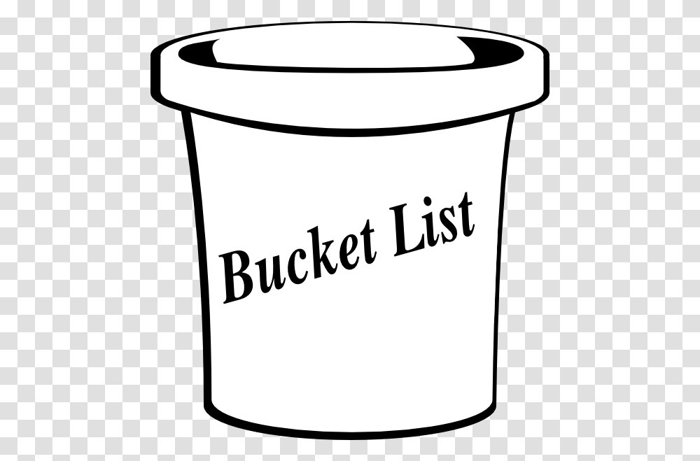 Lists Cliparts, Bucket, Coffee Cup Transparent Png