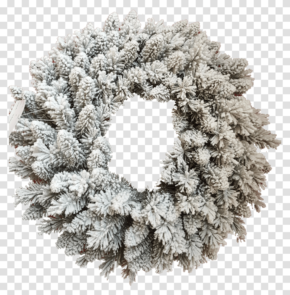 Lit Garland & Clipart Free Download Ywd White Xmas Wreath, Rug Transparent Png