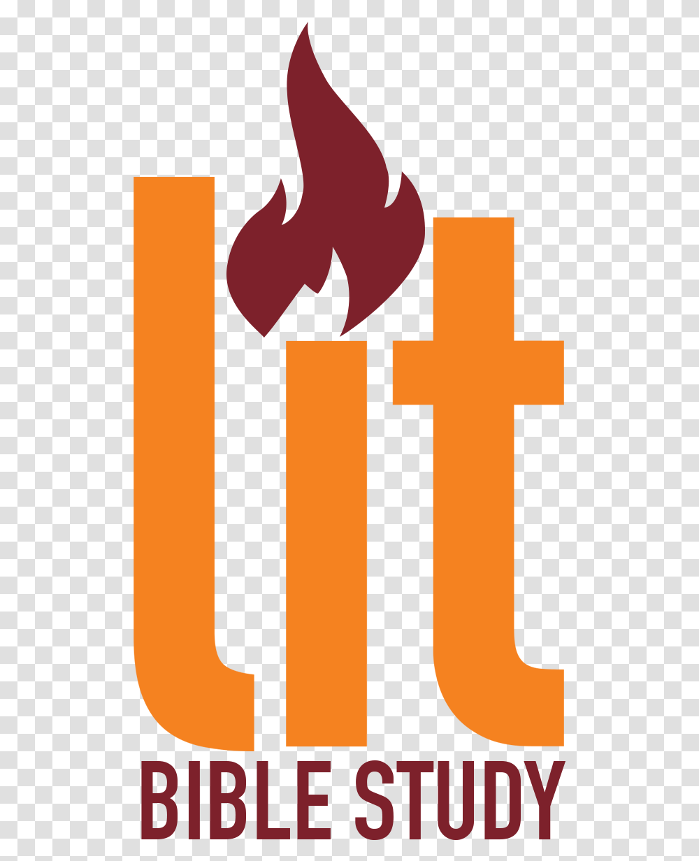 Lit Logo Cross, Poster, Advertisement, Trademark Transparent Png