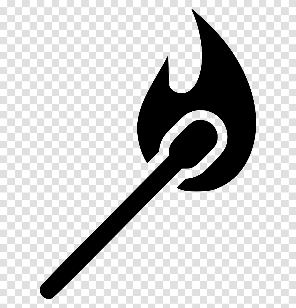 Lit Match Icon Free Download, Axe, Tool, Hammer Transparent Png