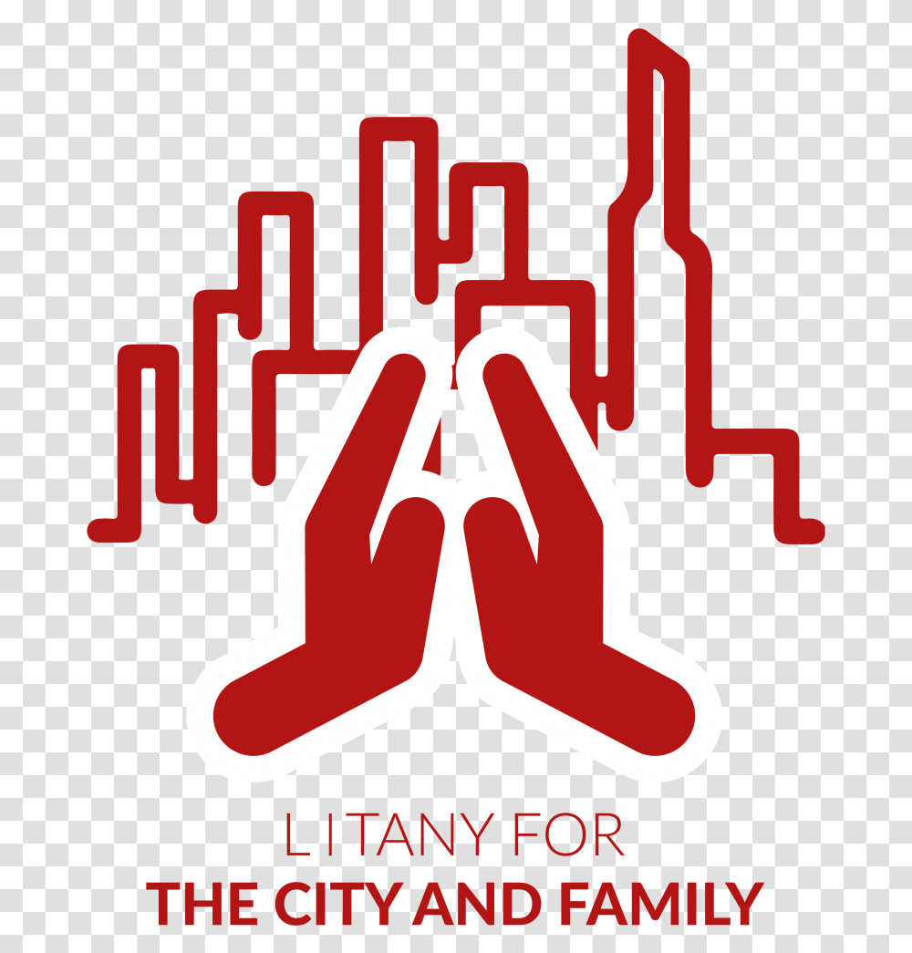 Litany For The Family And City Urban Farming Clipart, Hand, Label Transparent Png