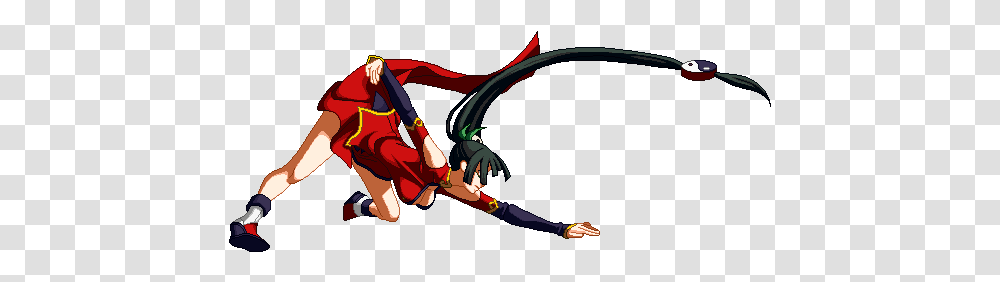 Litchi Faye Ling Blazblue Gif Animations Litchi Faye Ling Animation, Person, Human, Acrobatic, Leisure Activities Transparent Png