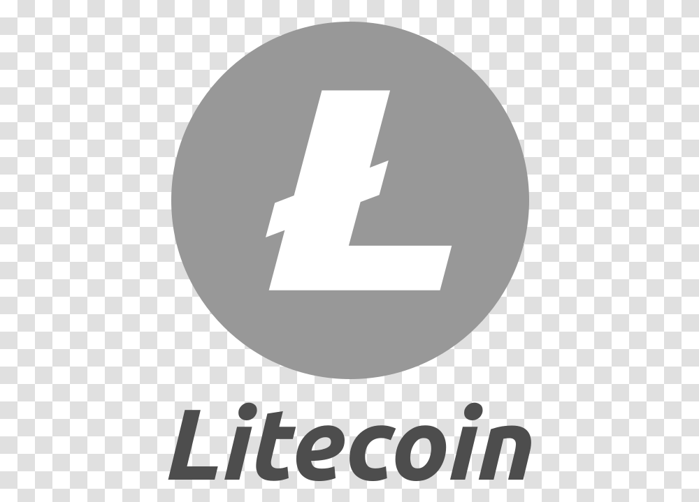Litecoin 6 Image Emblem, Number, Symbol, Text, Alphabet Transparent Png
