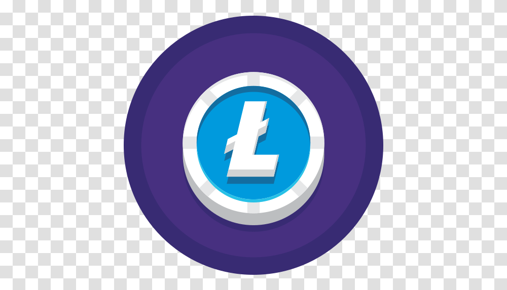 Litecoin Free Shapes And Symbols Icons Circle, Number, Text, Logo, Trademark Transparent Png