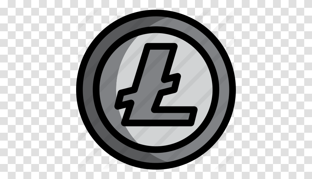 Litecoin Icon, Number, Symbol, Text Transparent Png