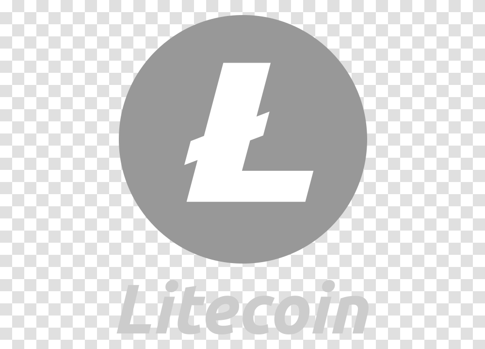 Litecoin Logo, Number, Alphabet Transparent Png
