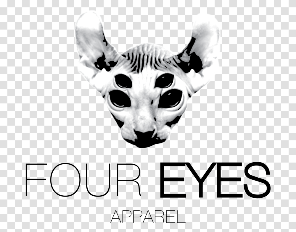Literally Four Eyes Apparel Sphynx, Alien, Cat, Pet, Mammal Transparent Png