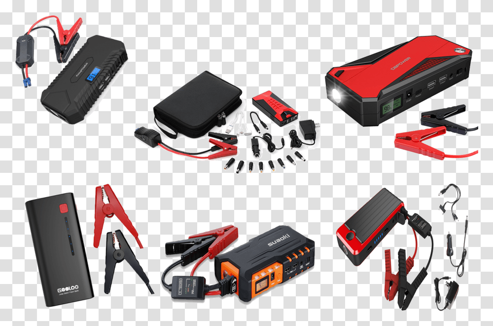 Lithium Ion Battery Jump Starter, Electronics, Electrical Device, Machine, Hardware Transparent Png