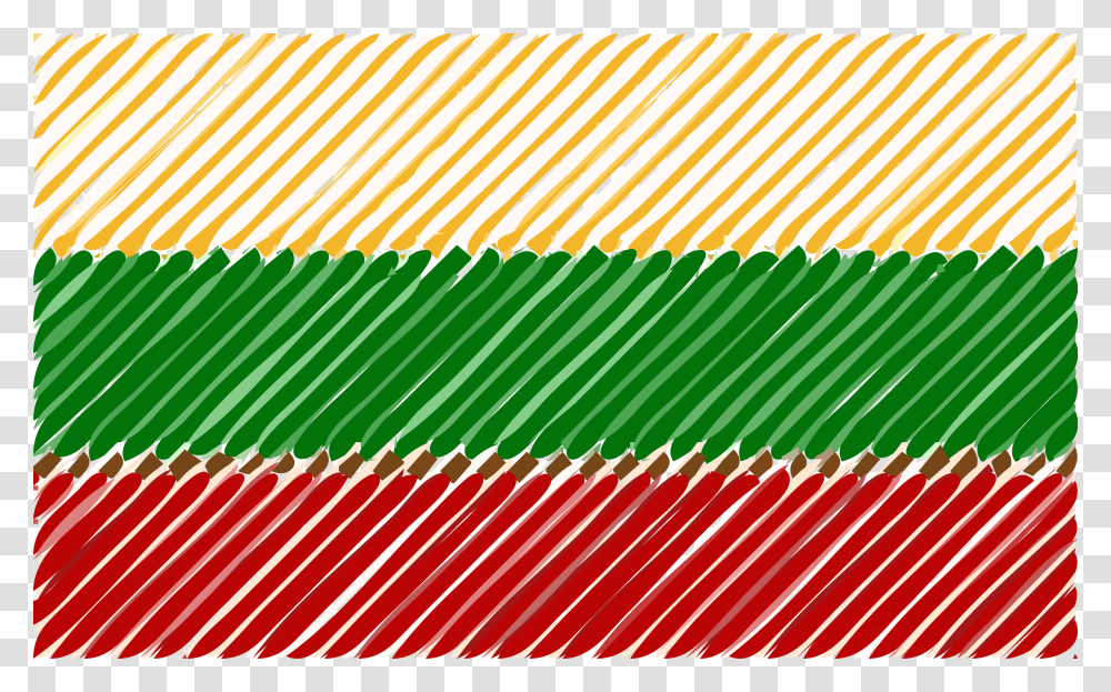 Lithuania Flag Linear Clip Arts Heiligenkreuz Abbey, Photography, Weaving Transparent Png