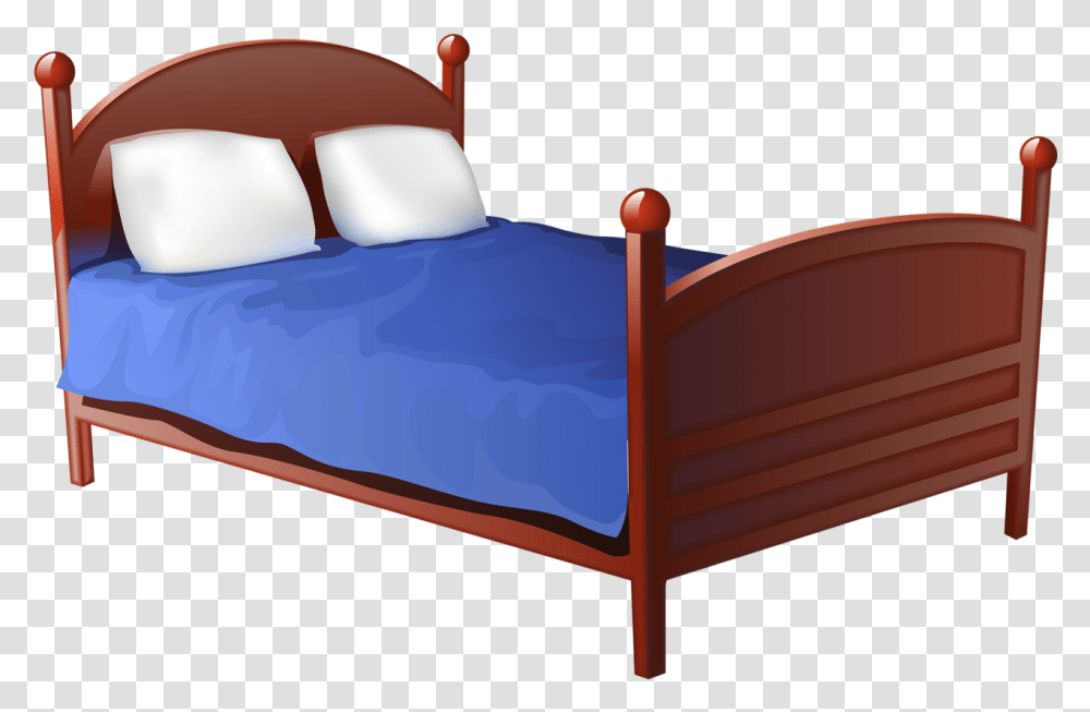 Litpngtube Bed Clipart, Furniture, Crib, Cushion, Couch Transparent Png