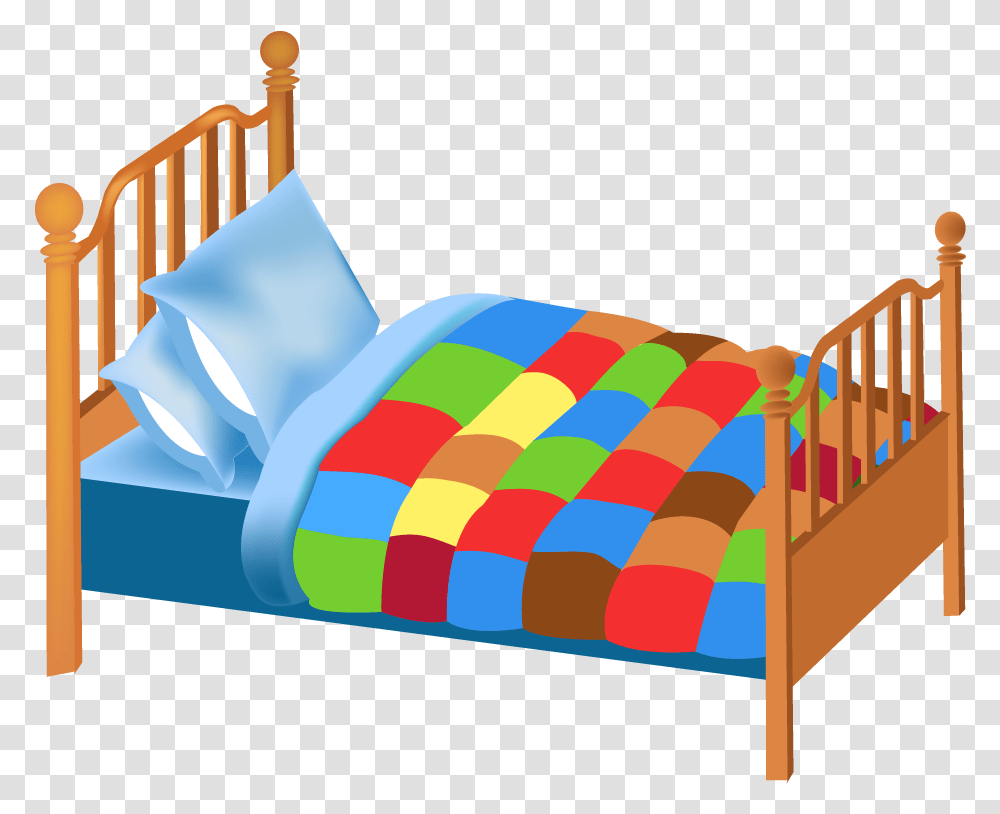 Litpngtube Furniture Clip Art Bedroom, Crib, Quilt, Bunk Bed Transparent Png