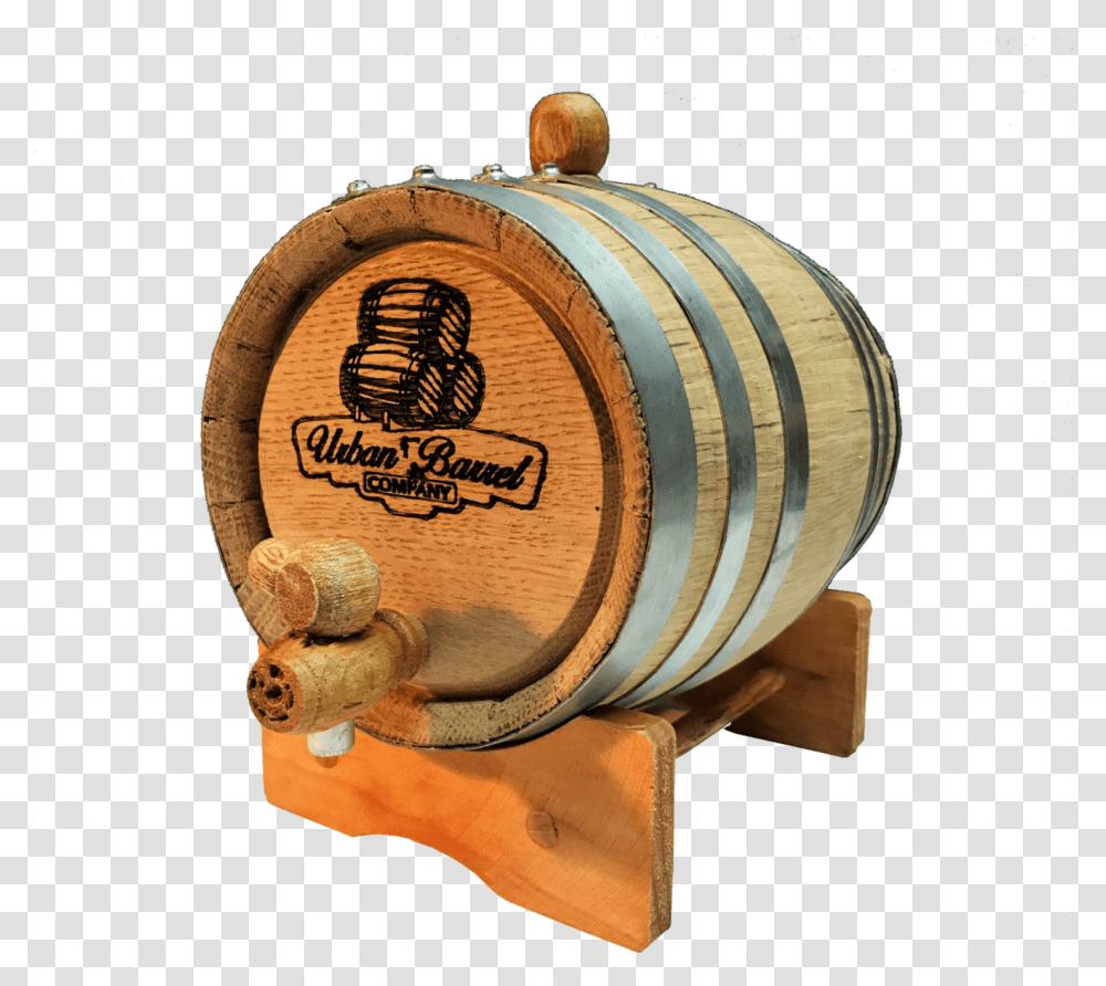 Litre Urban Barrel Oak, Keg Transparent Png