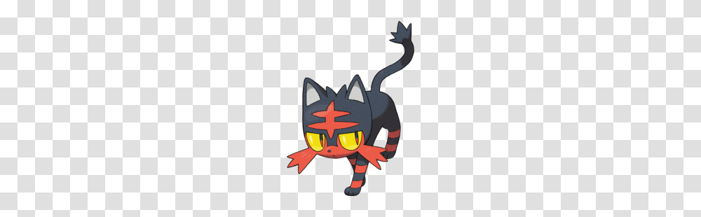 Litten, Label, Pac Man Transparent Png