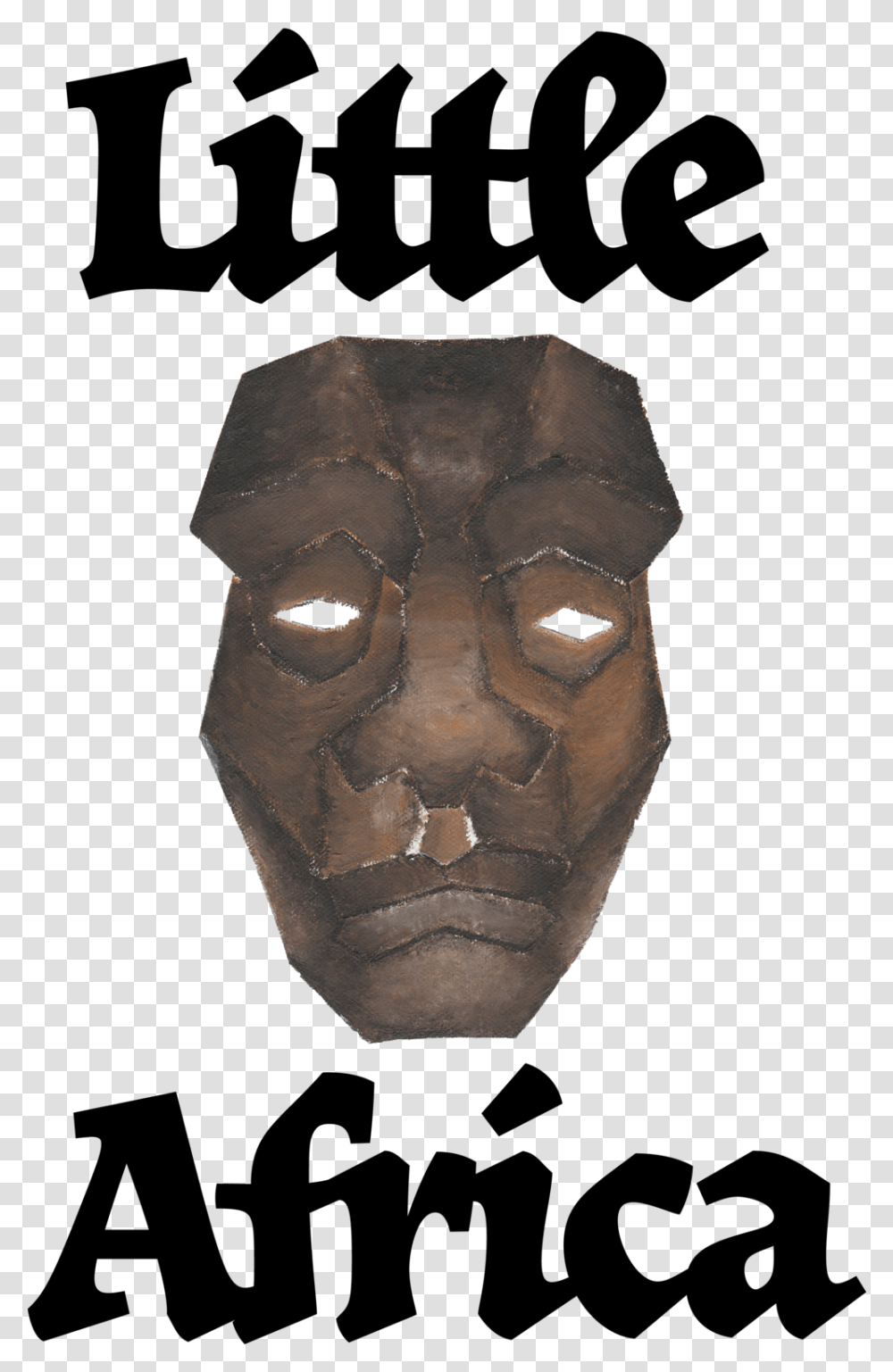 Little Africa Mask Merch Poster Transparent Png