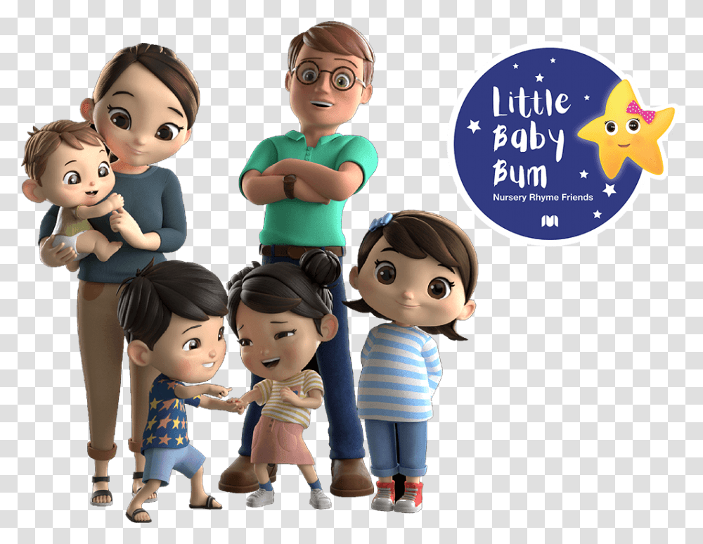 Little Baby Bum Characters Character Little Baby Bum, Person, Human, People, Family Transparent Png