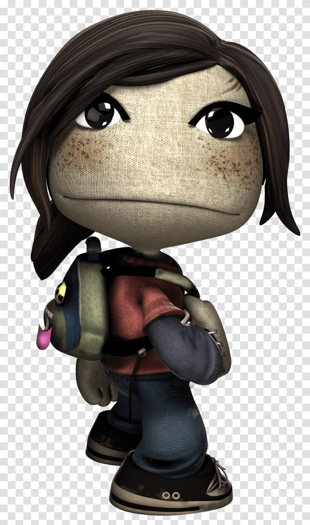 Little Big Planet Girl, Toy, Doll, Plush, Figurine Transparent Png