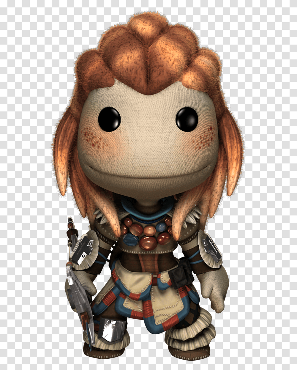 Little Big Planet Horizon Zero Dawn, Toy, Doll, Figurine Transparent Png