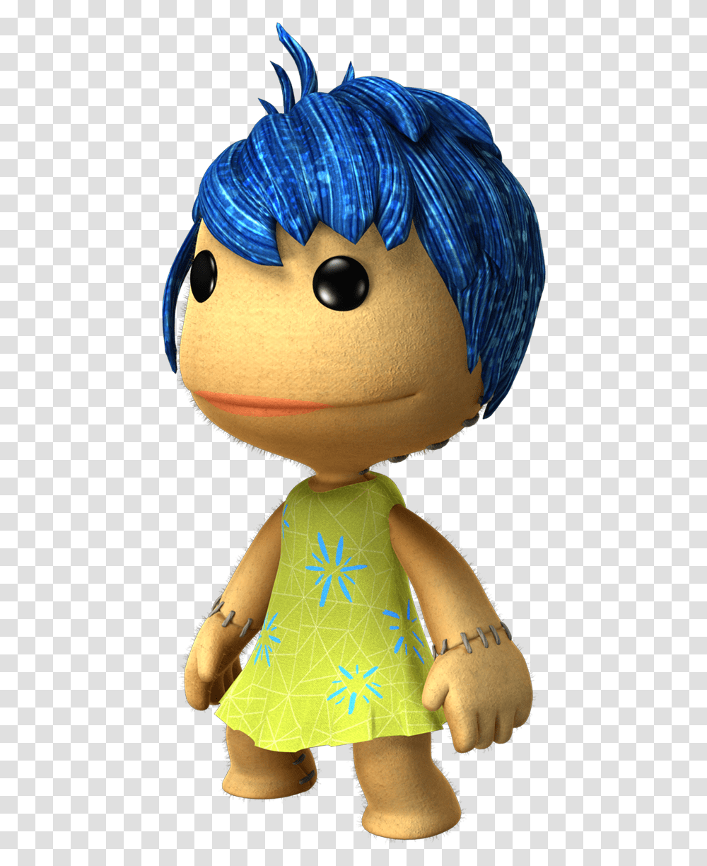 Little Big Planet Joy, Figurine, Doll, Toy Transparent Png