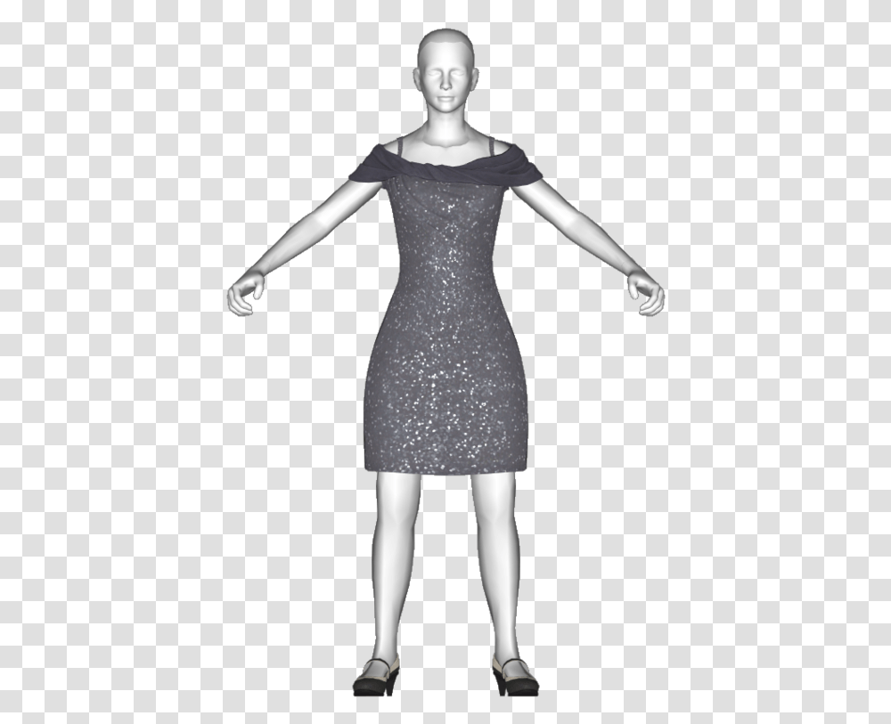 Little Black Dress, Person, Female, Sleeve Transparent Png
