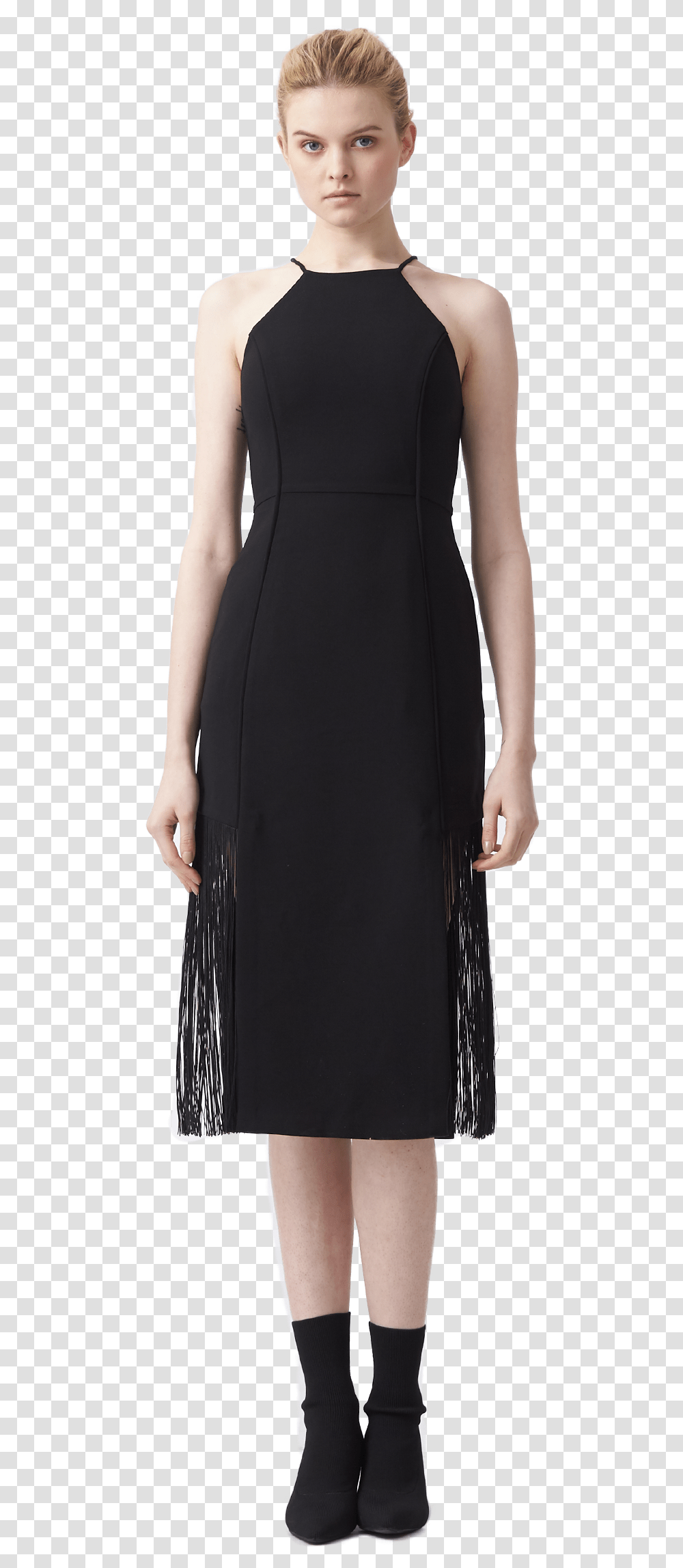 Little Black Dress, Person, Sleeve, Coat Transparent Png