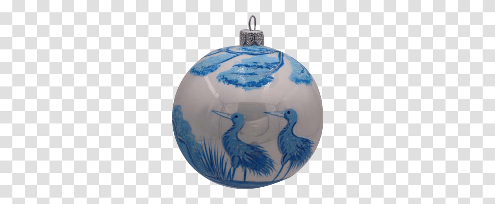 Little Blue Heron, Porcelain, Pottery, Bird Transparent Png