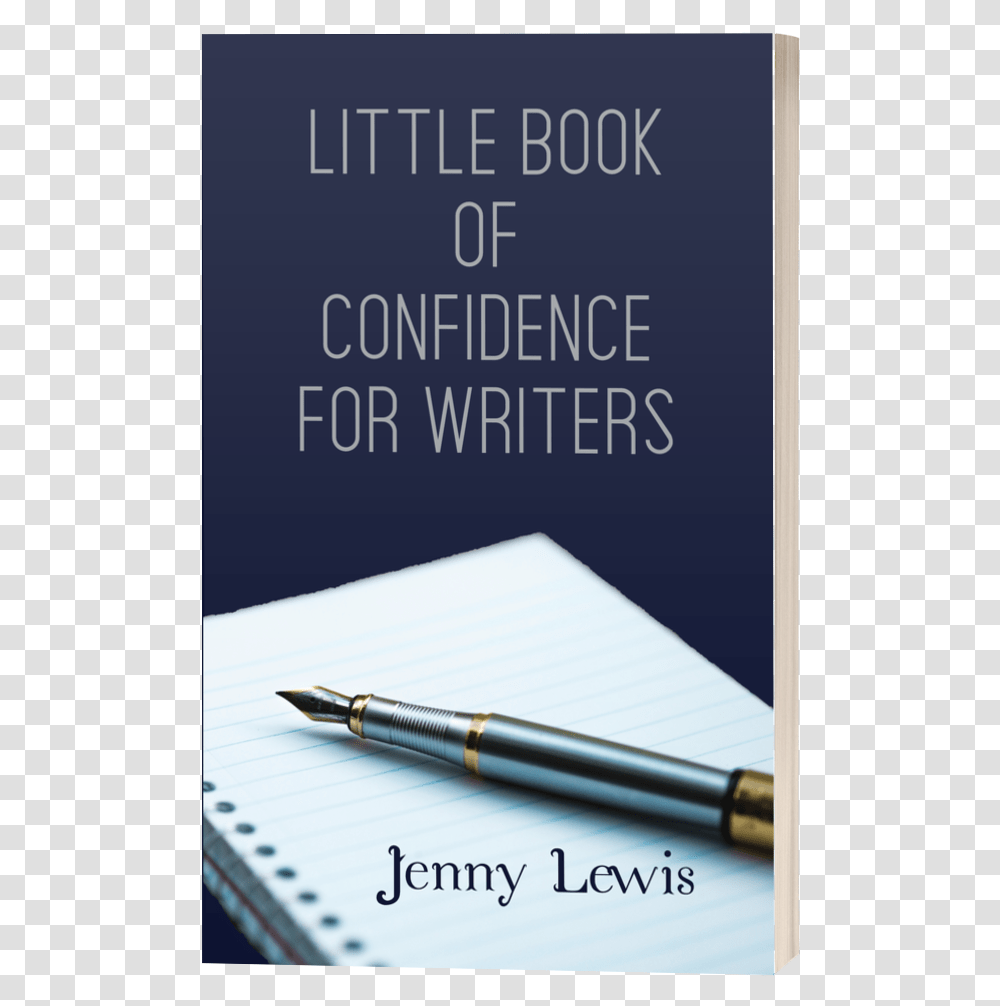 Little Book Of Confidence For Writers Writing Advert, Pen, Fountain Pen, Paper Transparent Png