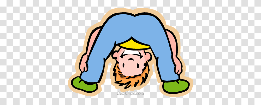 Little Boy Looking Through His Legs Royalty Free Vector Clip Art, Face, Sport, Crowd, Outdoors Transparent Png