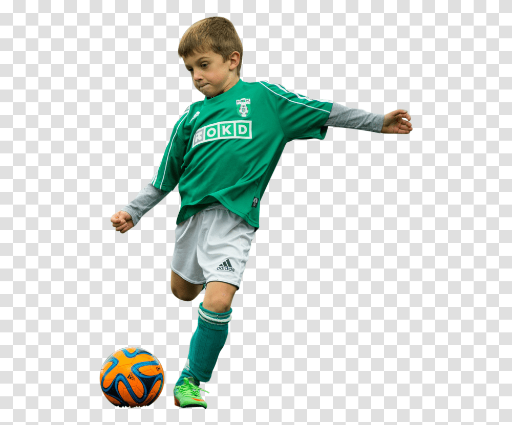 Little Boy Play With Football Image Boys Play Soccer, Person, Human, People, Sphere Transparent Png
