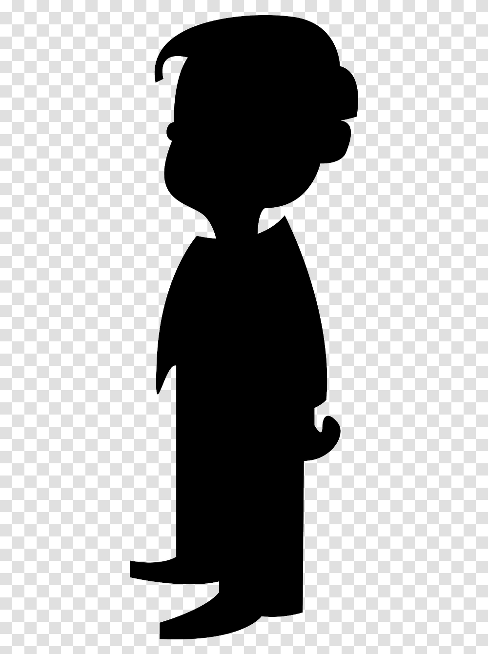 Little Boy Silhouette Clip Art Silhouette Of A Boy, Apparel, Accessories, Accessory Transparent Png