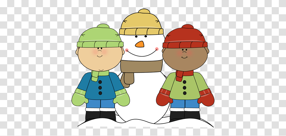 Little Boys With Snowman Clipartsvg Snowman Clip, Nature, Outdoors, Drawing, Mountain Transparent Png