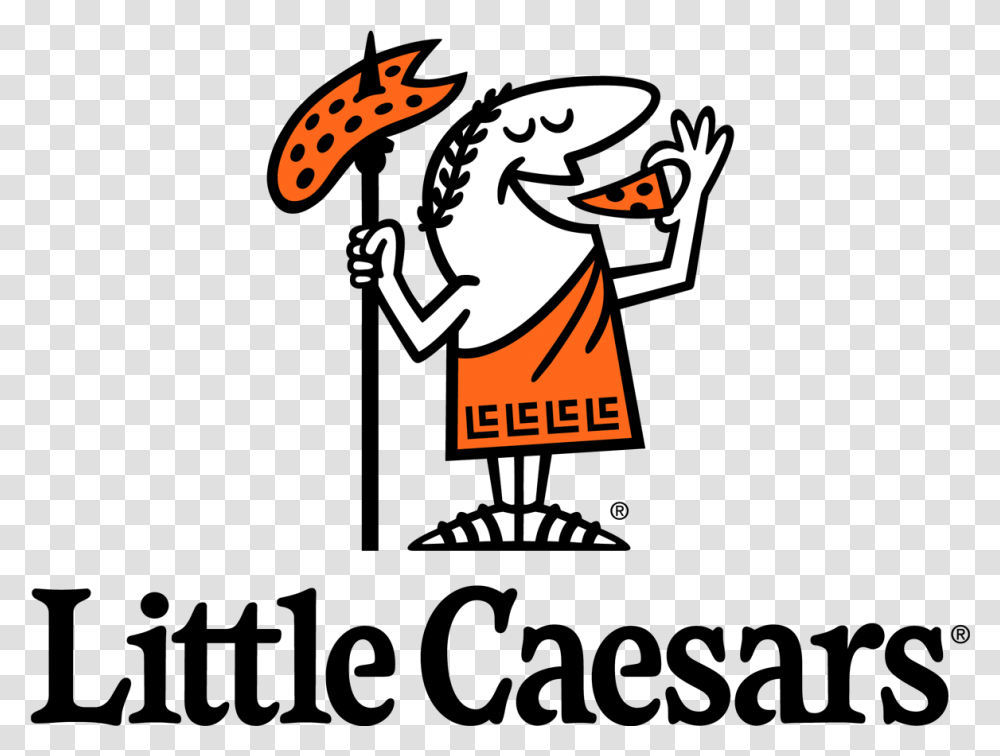 Little Caesars Logo 2018 Little Caesars Pizzas Logo, Label, Stencil, Silhouette Transparent Png