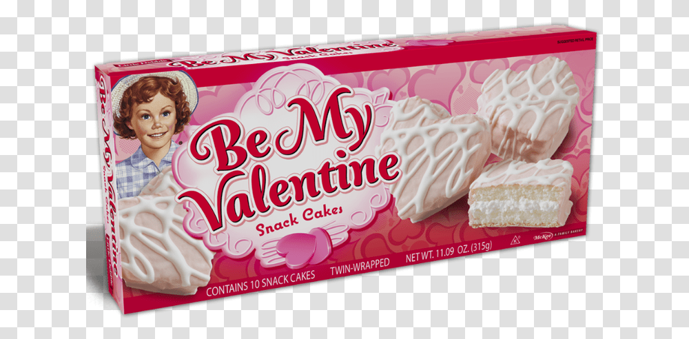 Little Debbie Be My Valentine Cakes, Person, Human, Sweets, Food Transparent Png