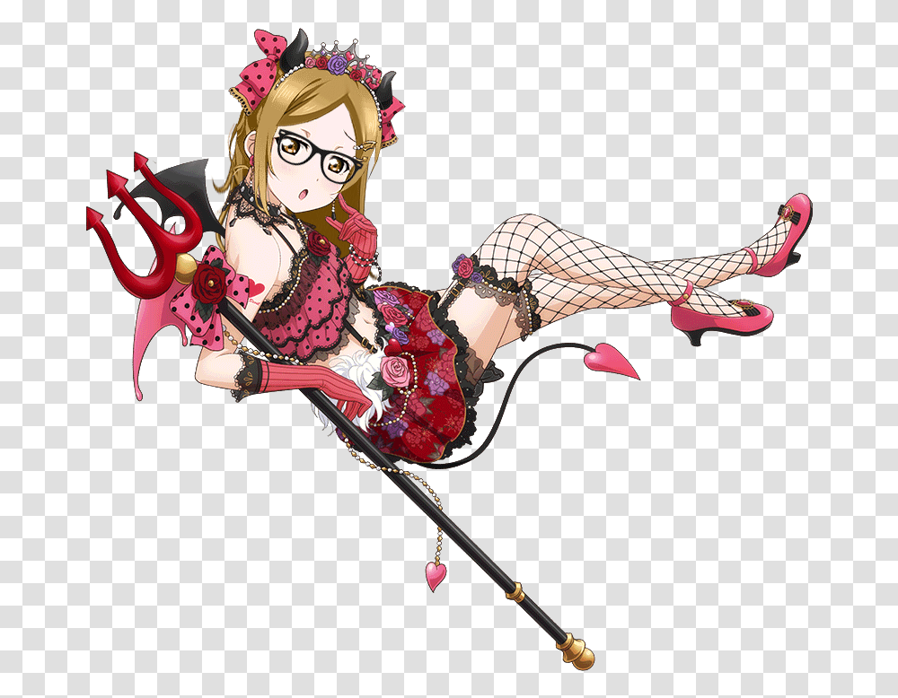 Little Devil Nico Cosplay Download Nico Yazawa Little Devil Cosplay, Person, Human, Leisure Activities, Weapon Transparent Png
