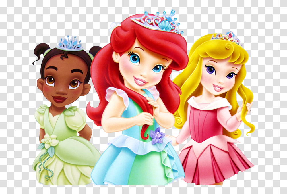 Little Disney Princess Silent Mermaid, Doll, Toy Transparent Png