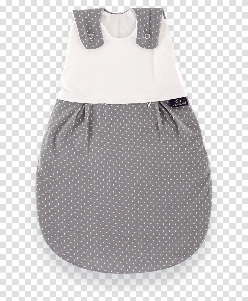 Little Dots Sleeping Bag In Grey A Line, Apparel, Skirt, Texture Transparent Png