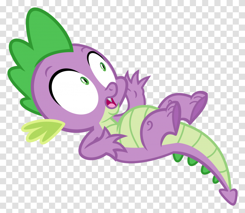Little Dragon Clipart Miniature My Little Pony Spike Scary My Little Pony Spike, Graphics, Purple Transparent Png
