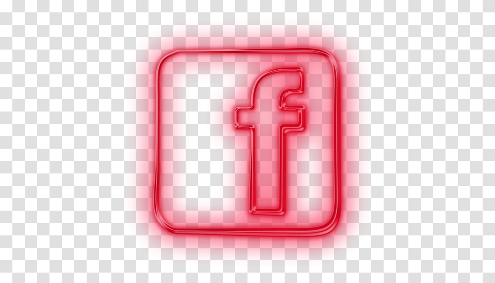 Little Facebook Icon Facebook Icon Aesthetic Red, Text, Mailbox, Letterbox, Number Transparent Png