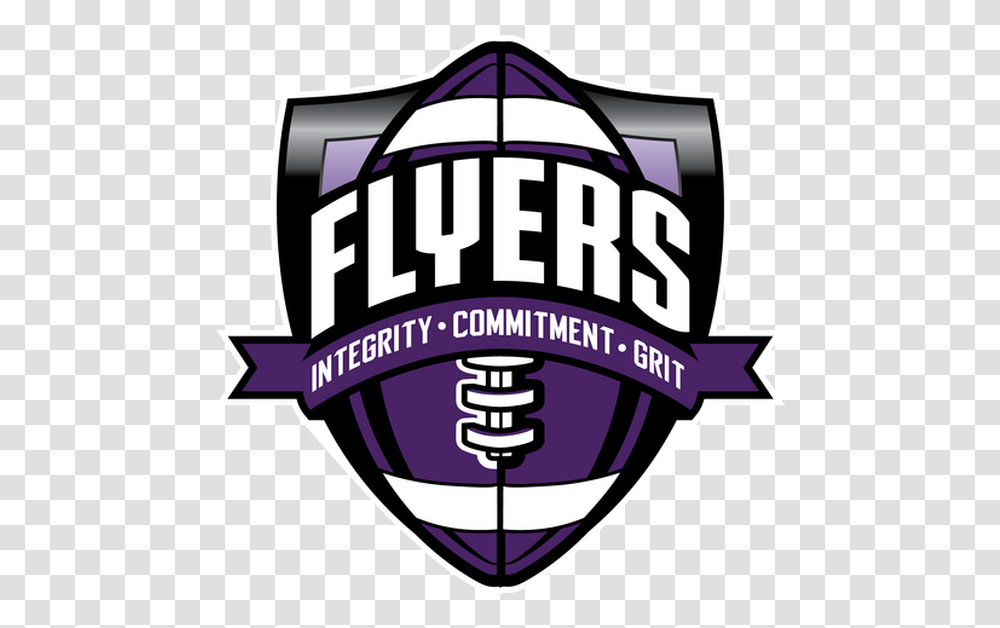 Little Falls Flyers Football Home For American Football, Logo, Symbol, Text, Advertisement Transparent Png