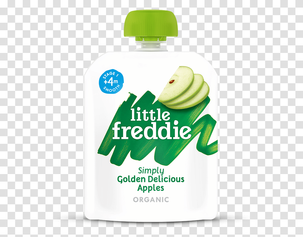 Little Freddie Golden Delicious Apple Little Freddie Organic Simple Pink Lady Apple, Bottle, Plant, Lotion, Shampoo Transparent Png